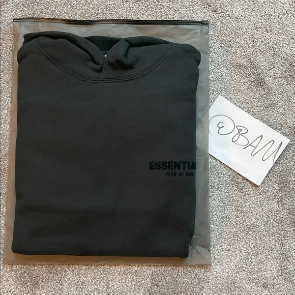 FOG - Fear of God Essentials Stretch Limo Hoodie - (READ DESCRIPTION) - Picture 9 of 11